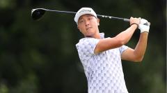 Golfer John Pak